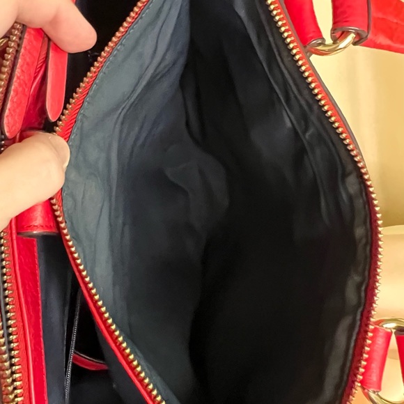 Cole Haan Red Leather Shoulder Bag size OS - Picture 11 of 15